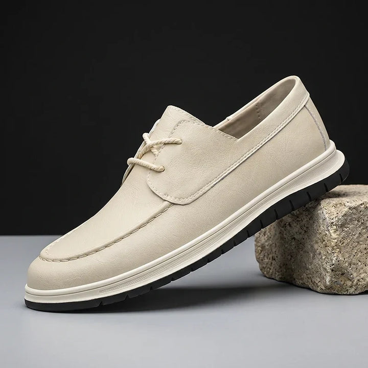 Elio | Sneakers in Pelle Tonalità Terra