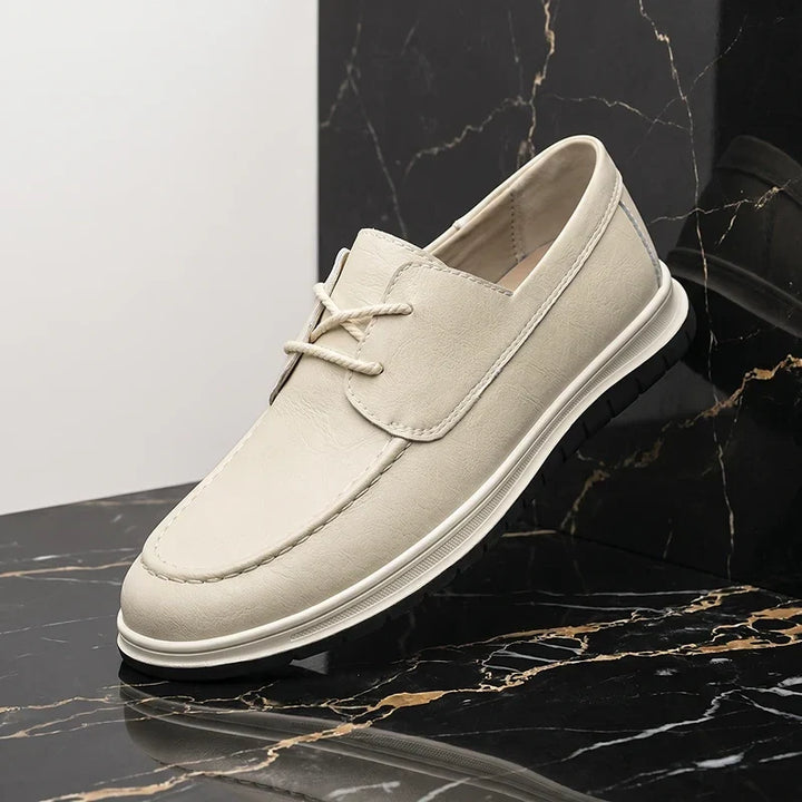 Elio | Sneakers in Pelle Tonalità Terra