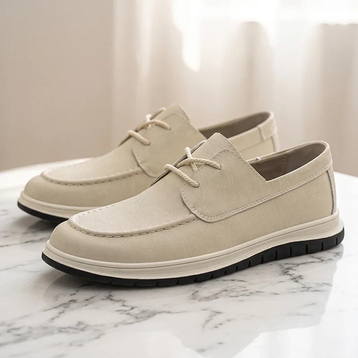 Elio | Sneakers in Pelle Tonalità Terra