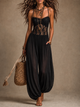 Laia | Jumpsuit in Pizzo con Scollo Halter
