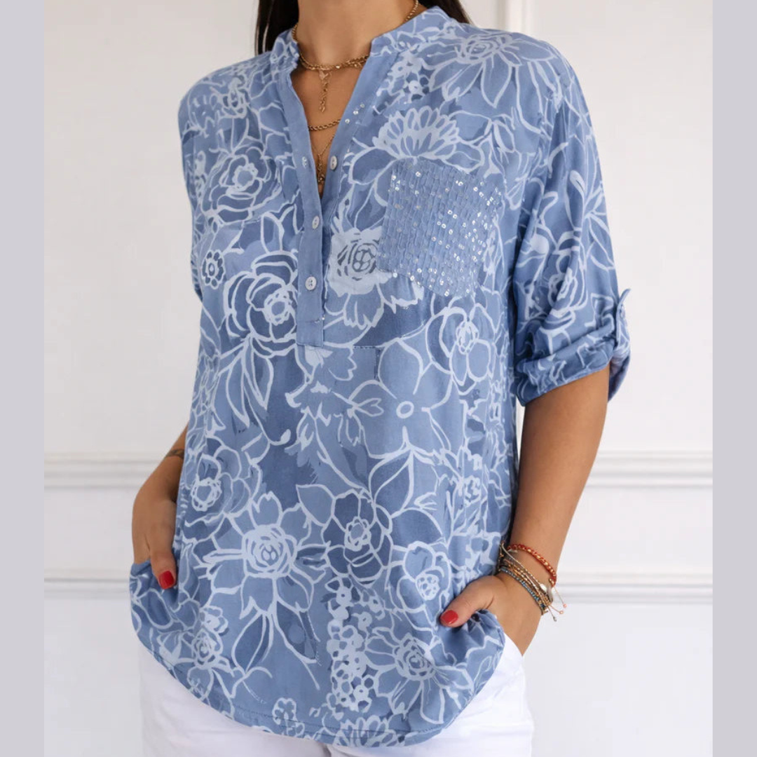 Avery | Elegante Blusa con Taschino