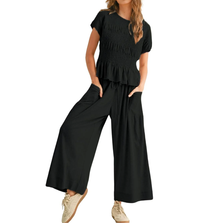 PETRA™ – Pantaloni Harem Patchwork di Ispirazione Britannica
