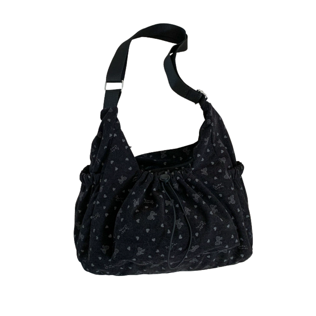 HARLOW™ – Plaid Drawstring Cloud Hobo Bag
