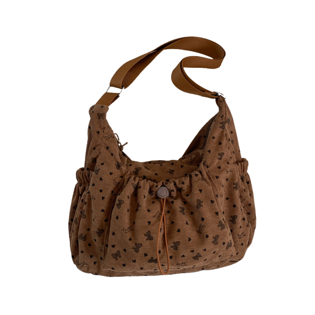 HARLOW™ – Plaid Drawstring Cloud Hobo Bag