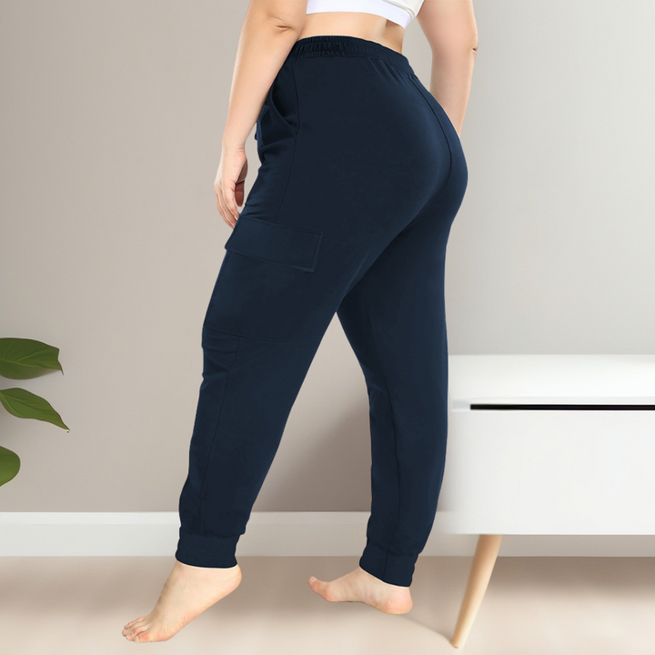 XEXILIA™ - Pantaloni Cargo Casual a Vita Alta Taglie Forti
