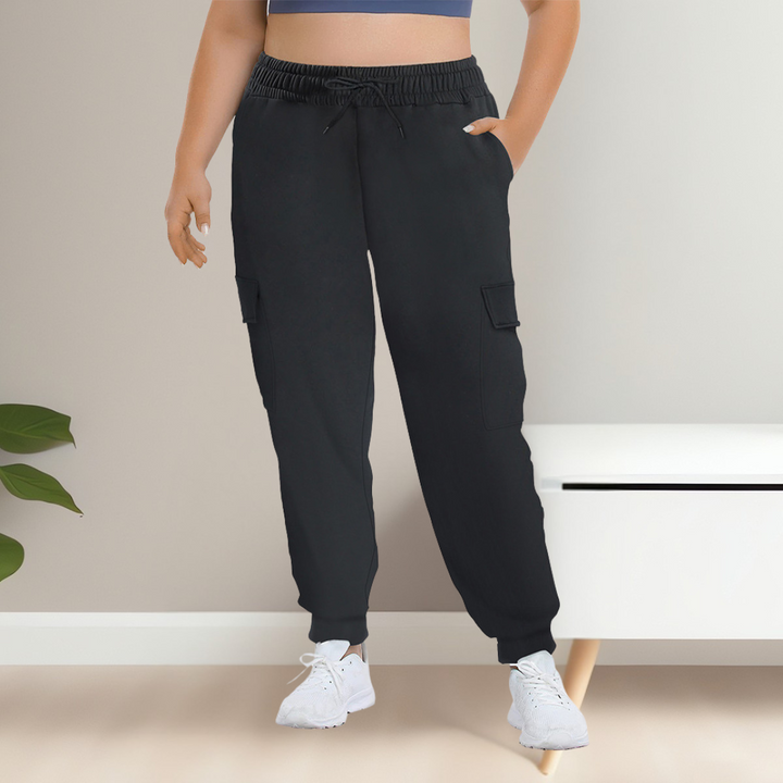 XEXILIA™ - Pantaloni Cargo Casual a Vita Alta Taglie Forti