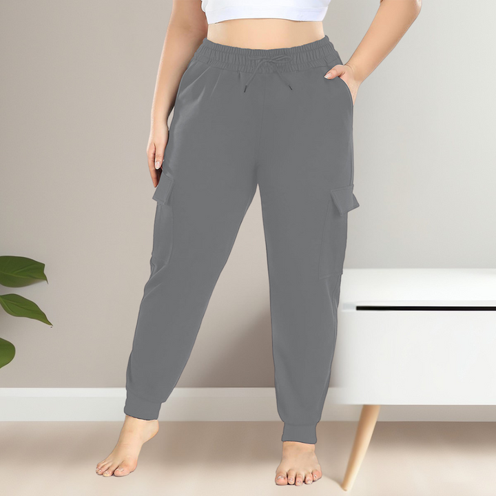 XEXILIA™ - Pantaloni Cargo Casual a Vita Alta Taglie Forti