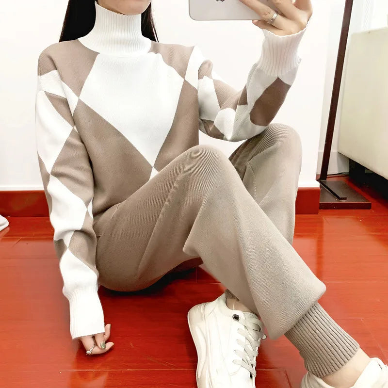 CAMILLE™ | Completo Coordinato Elegante in Maglia