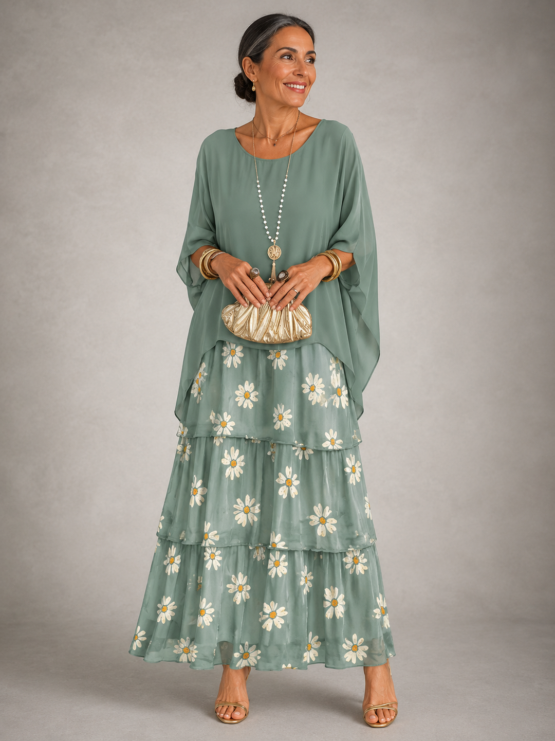 Matilda | Elegant Flowing Maxi Dress