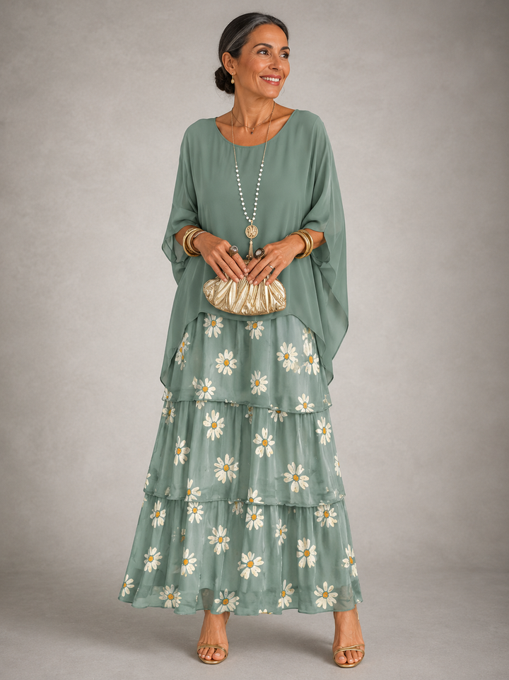 Matilda | Elegant Flowing Maxi Dress
