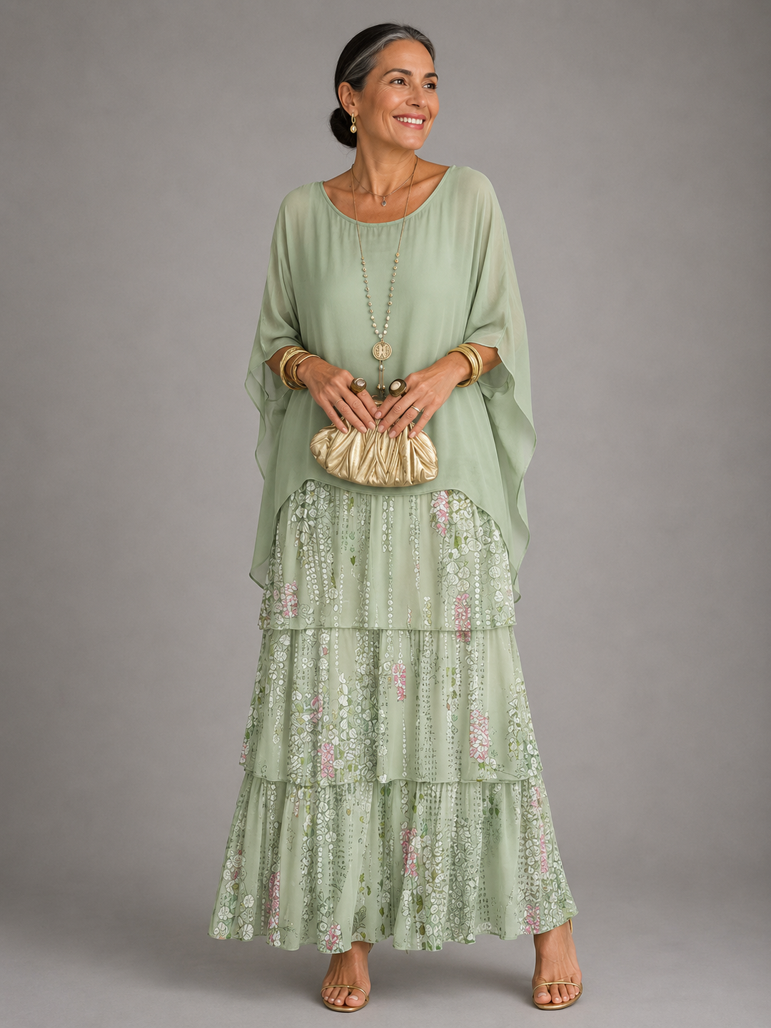 Matilda | Elegant Flowing Maxi Dress