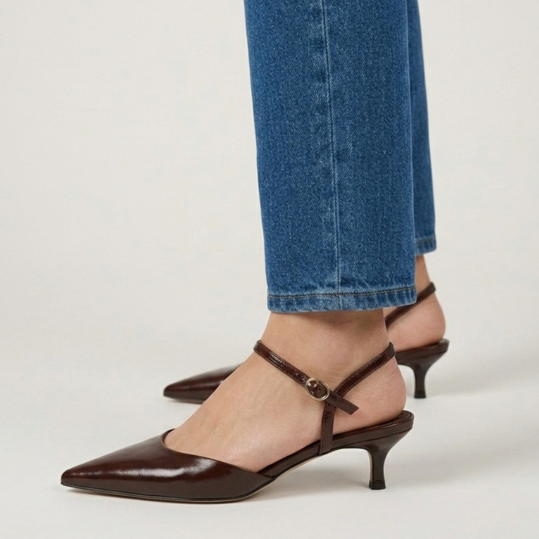 Clelia | Slingback Punta Stiletto