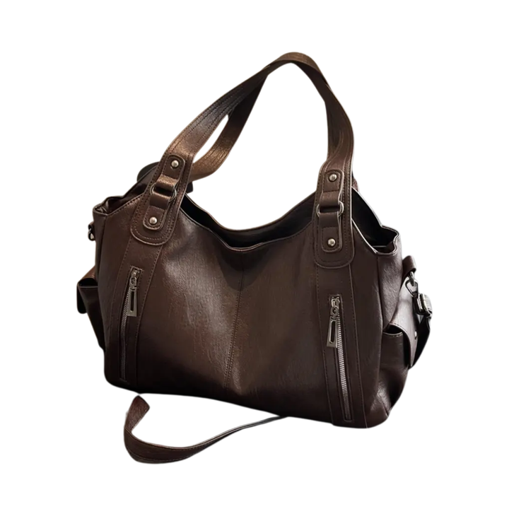 REXIE™ – Punk Rivet Accent Shoulder Bag