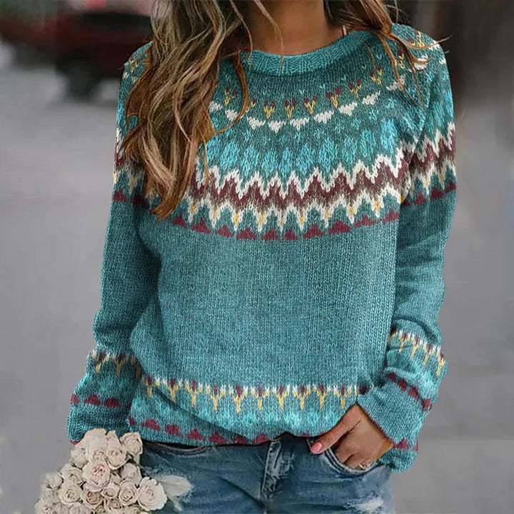 FINLEY™ | Maglione in maglia Boho Wave