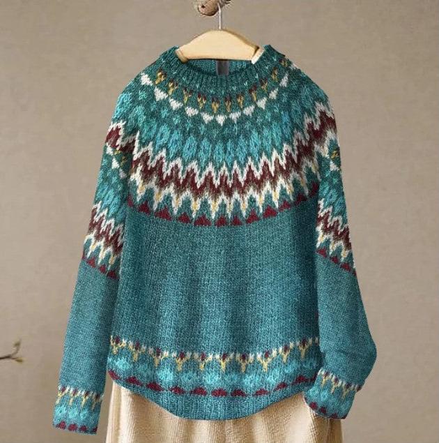 FINLEY™ | Maglione in maglia Boho Wave