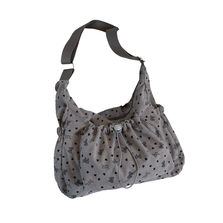 HARLOW™ – Plaid Drawstring Cloud Hobo Bag
