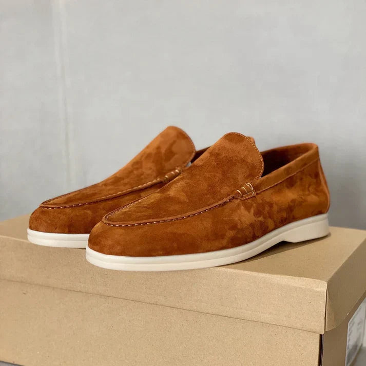 Massimo | Mocassino Scamosciato Chic