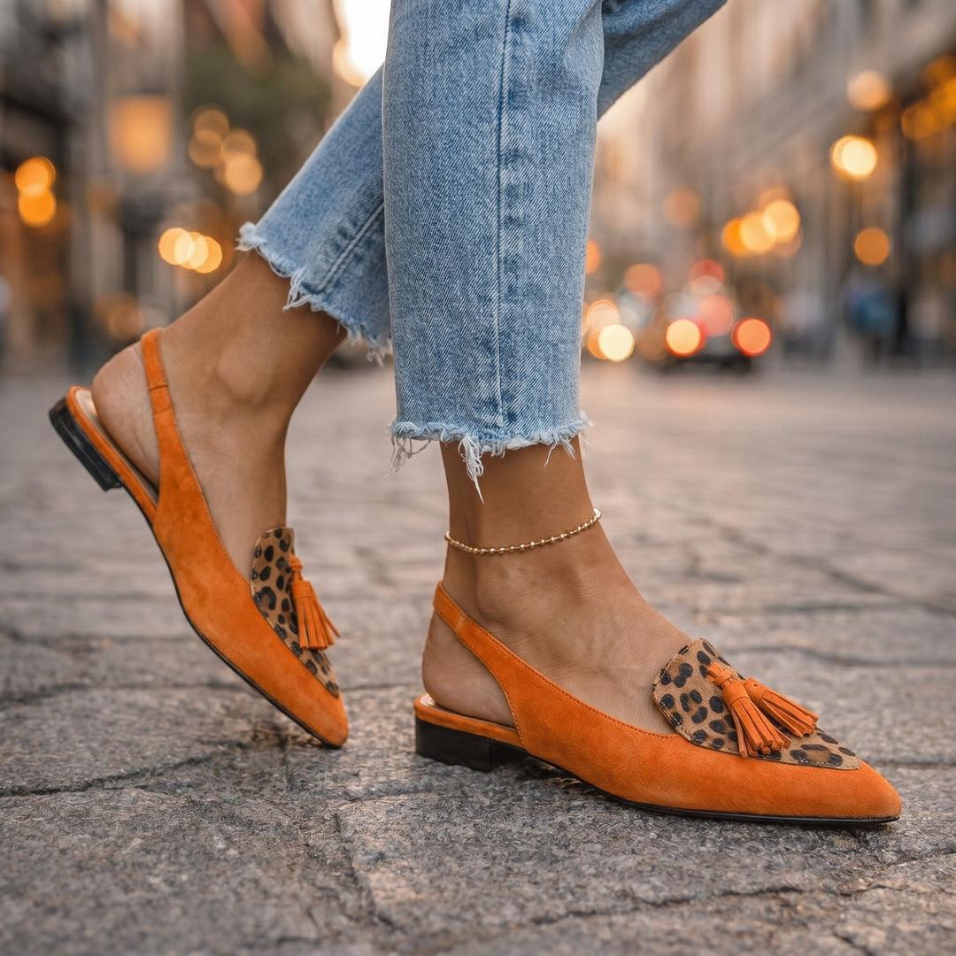 Eliza | Sandali Infradito con Nappe