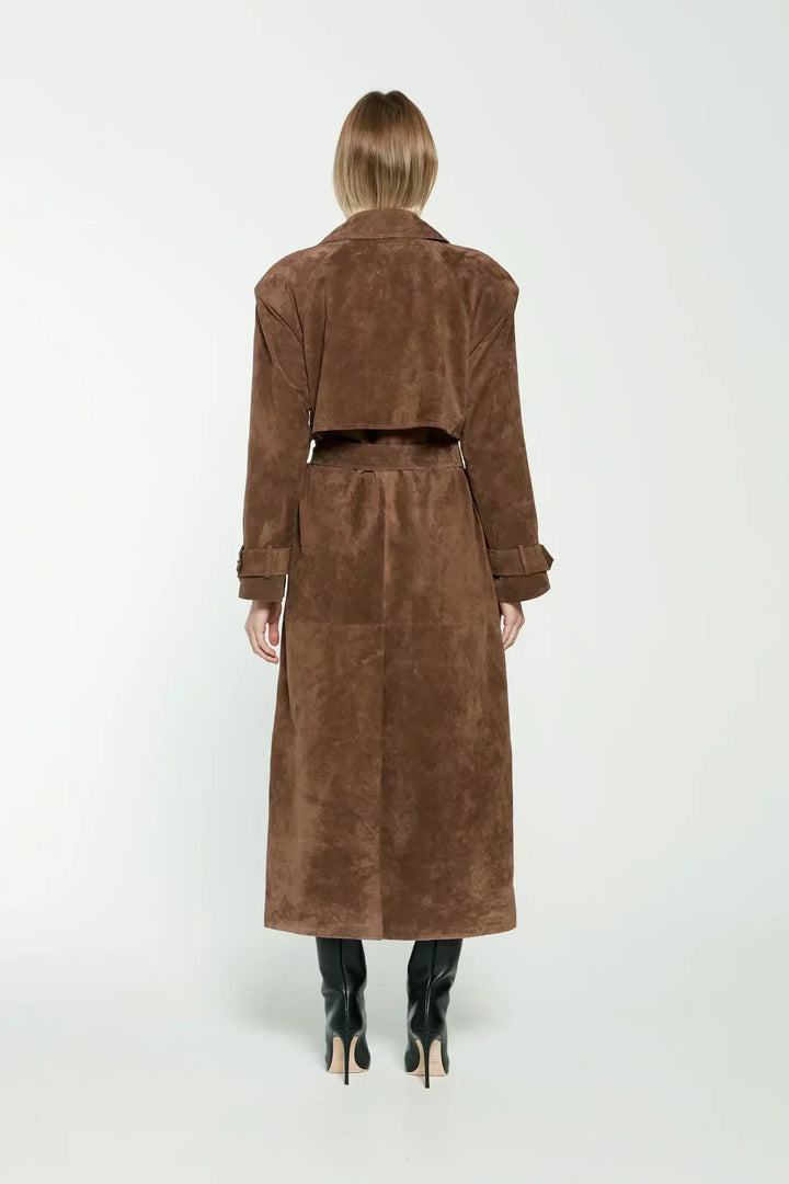 CHANTAL™ - Trench classico con cintura