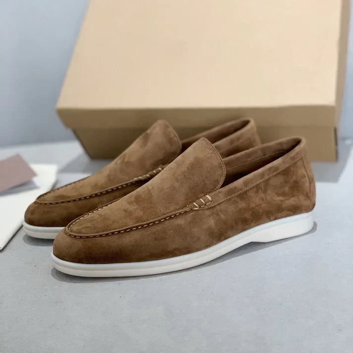 Massimo | Mocassino Scamosciato Chic