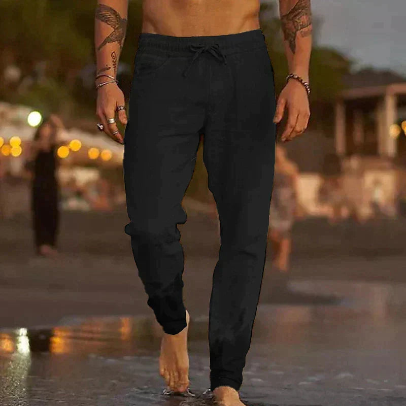 Mateo | Pantaloni Lino Spiaggia