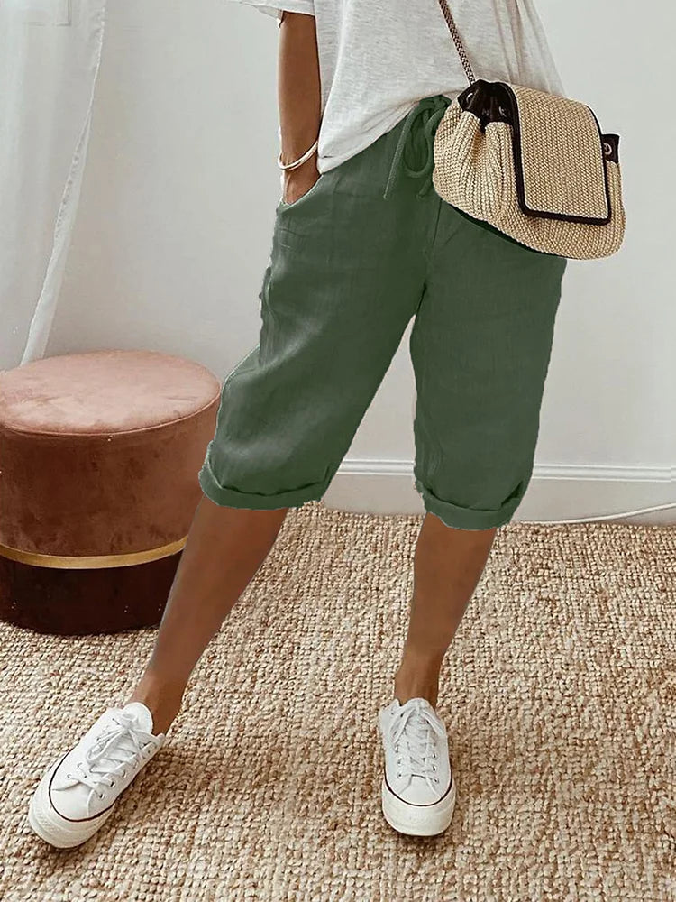 Margaret | Pantaloncini senza chiusura dal taglio comodo