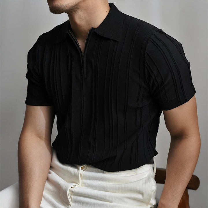 Carmelo | Polo Bianco Elegante