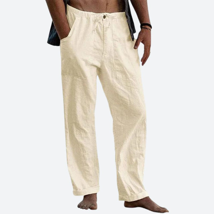 Perugia | Pantaloni Lino Classici