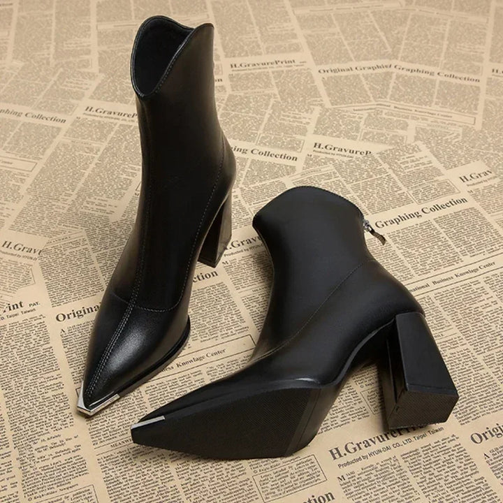 NOX™ - Stivali Chelsea con punta cromata