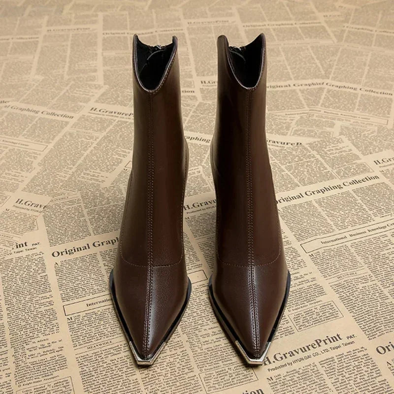 NOX™ - Stivali Chelsea con punta cromata