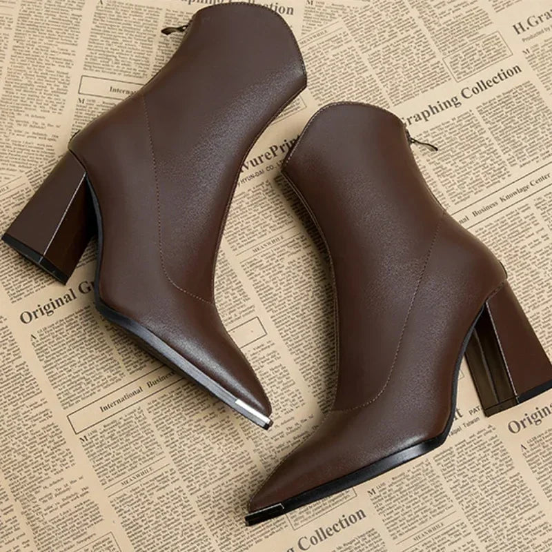 NOX™ - Stivali Chelsea con punta cromata