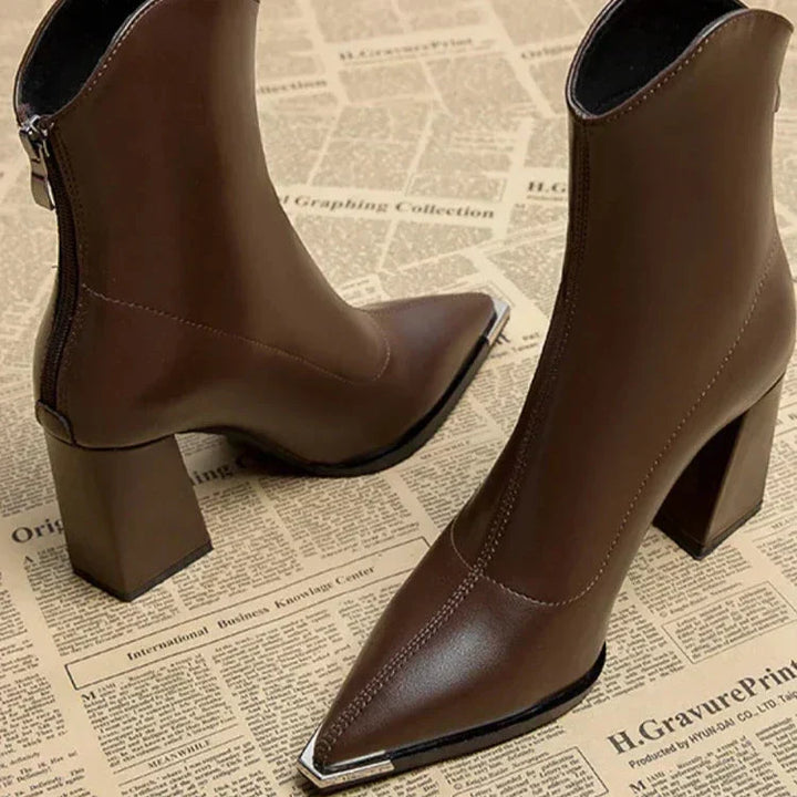 NOX™ - Stivali Chelsea con punta cromata
