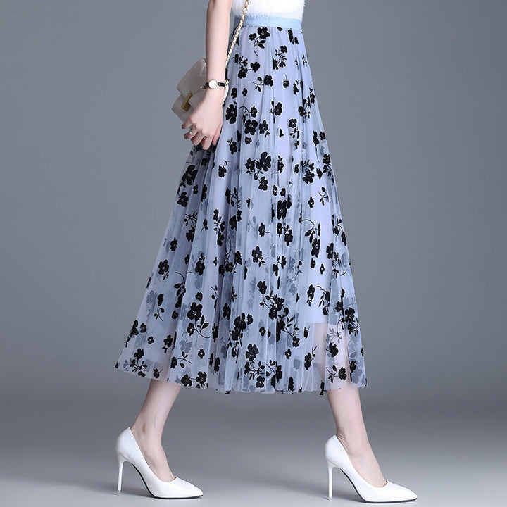 ADELINE™ – Gonna midi floreale chic