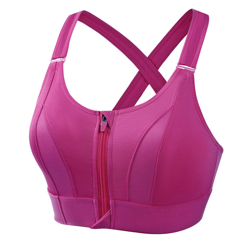Margaret | Reggiseno sportivo con zip frontale