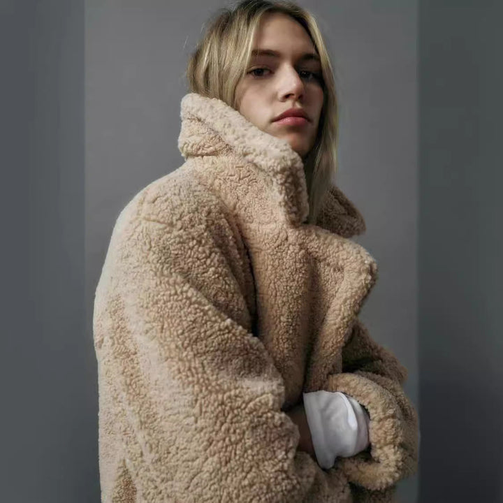 ISADORA™ - Cappotto lungo in Teddy Luxe