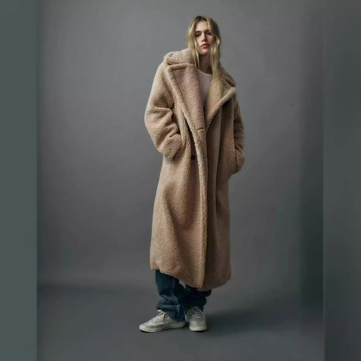 ISADORA™ - Cappotto lungo in Teddy Luxe
