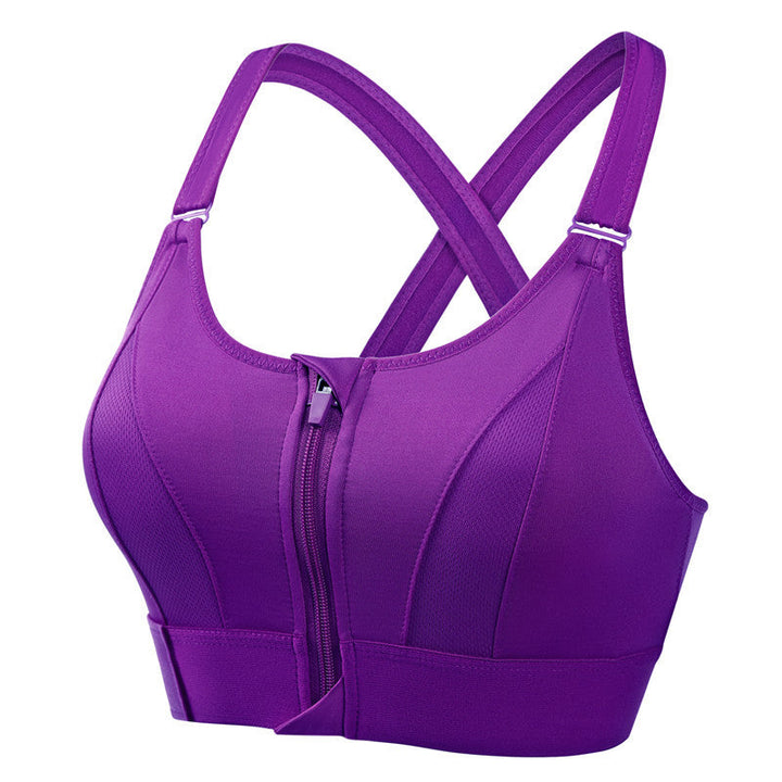 Margaret | Reggiseno sportivo con zip frontale