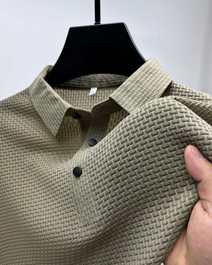 Martin | Stylish Button-Up Polo Shirt