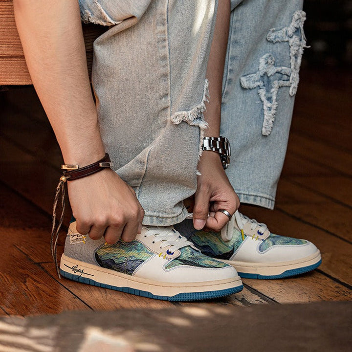 VAN GOGH™ | Sneakers Ispirate a Notte Stellata