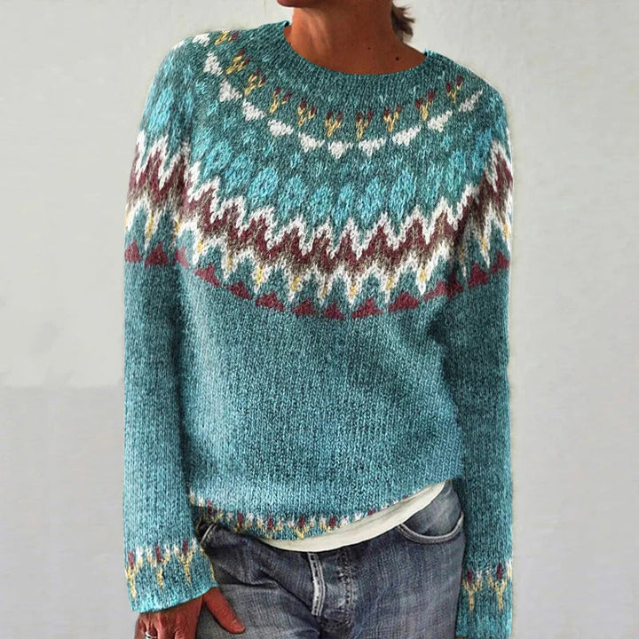 FINLEY™ | Maglione in maglia Boho Wave