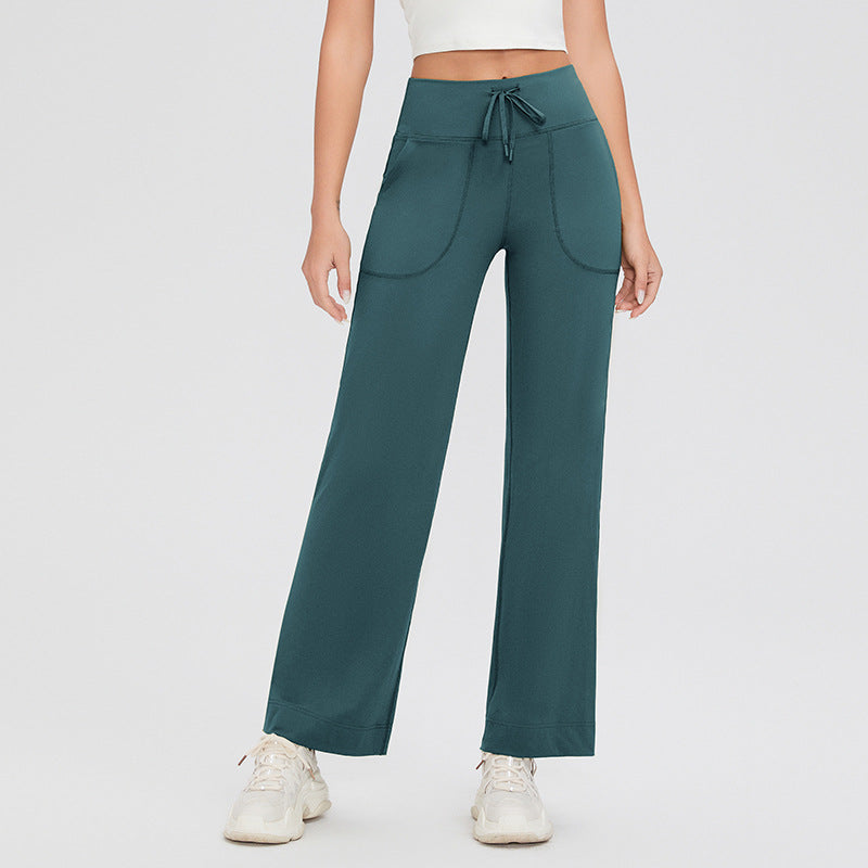 BETHANY™ - Pantaloni a vita alta a gamba larga