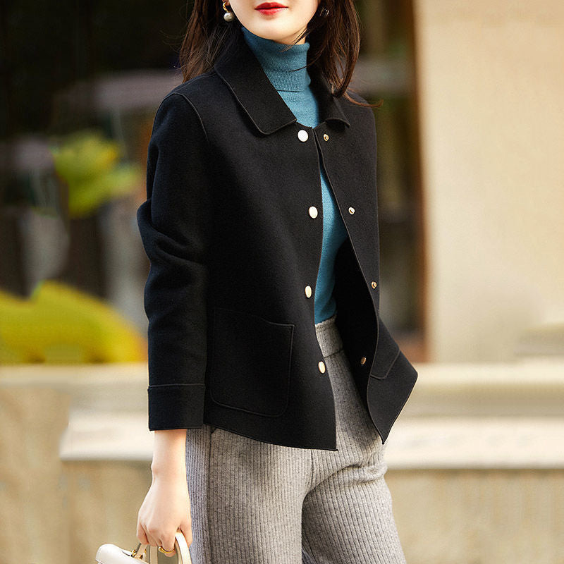 OVIDIA™ - Blazer con collo, maniche lunghe e bottoni frontali - Classy