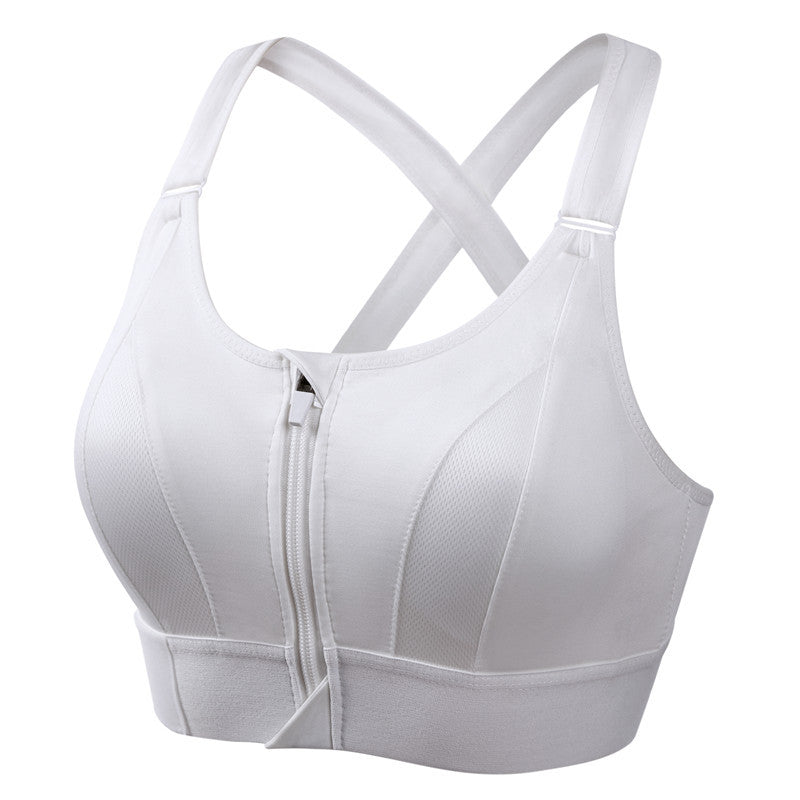 Margaret | Reggiseno sportivo con zip frontale