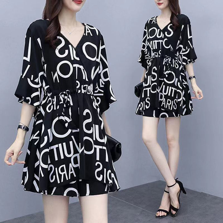 ISMIL™ – Tuta Casual Estiva Taglie Forti Chic