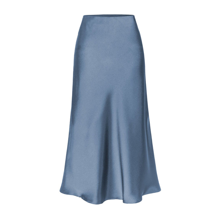 KEITH™ - Gonna Midi a Vita Alta con Spacco Laterale Elegante
