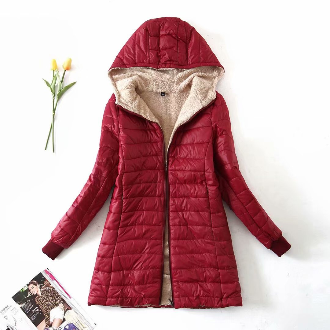 VICKY™ - Piumino imbottito con pile interno
