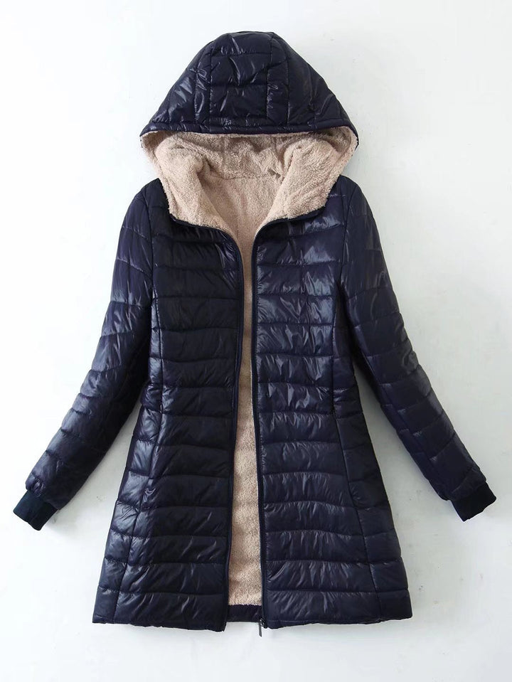 VICKY™ - Piumino imbottito con pile interno