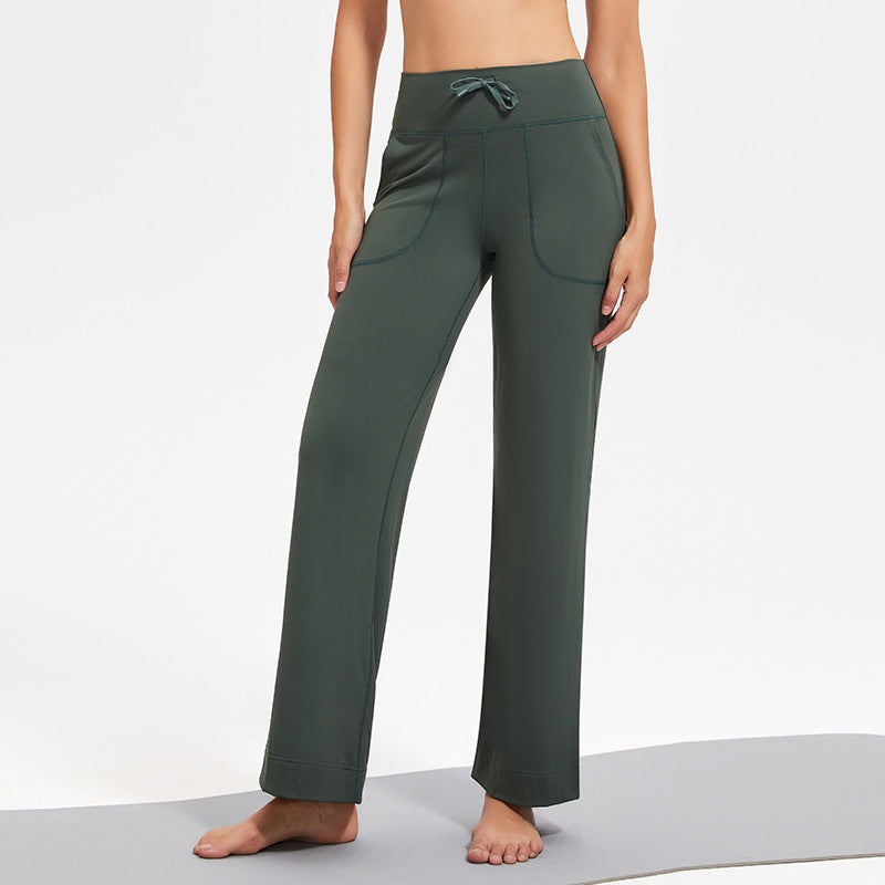 BETHANY™ - Pantaloni a vita alta a gamba larga