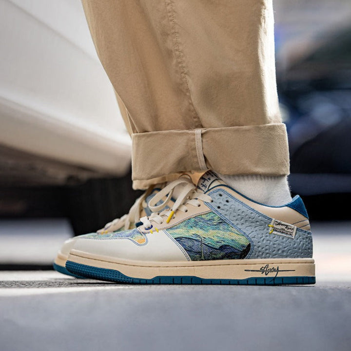 VAN GOGH™ | Sneakers Ispirate a Notte Stellata