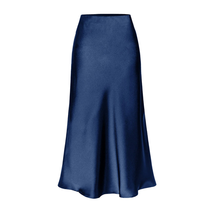 KEITH™ - Gonna Midi a Vita Alta con Spacco Laterale Elegante
